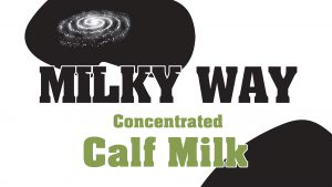 Milky Way concentrated calf milk