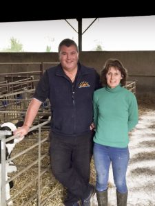 Wayne Smith and Roz Goss of Gardners farm