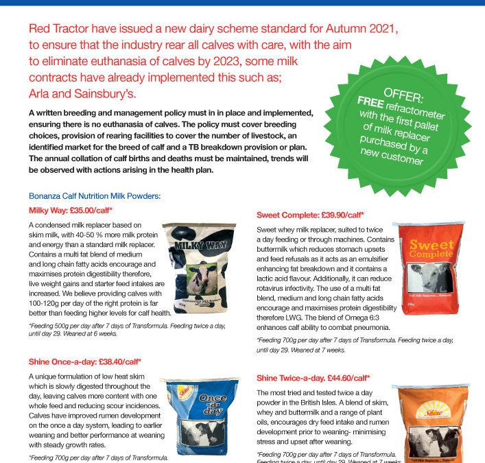 Newsletter – Calf Nutrition March 2021